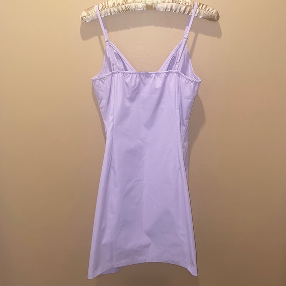 Lavender Zipper Dress - Picture 3 of 4